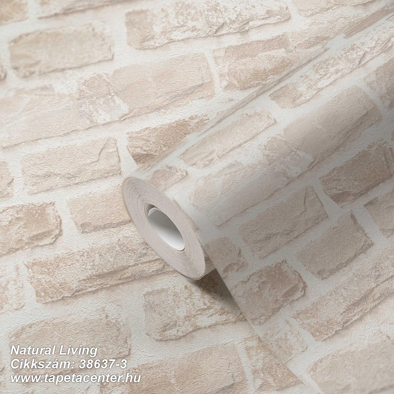 3d hatású,beton,kőhatású-kőmintás,bézs-drapp,lemosható,vlies tapéta 